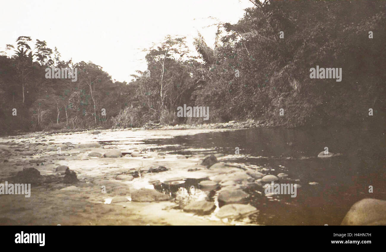 Dutch East Indies, indonesia, River Deli Tuva, Anonymous, 1900 - 1920 Stock Photo