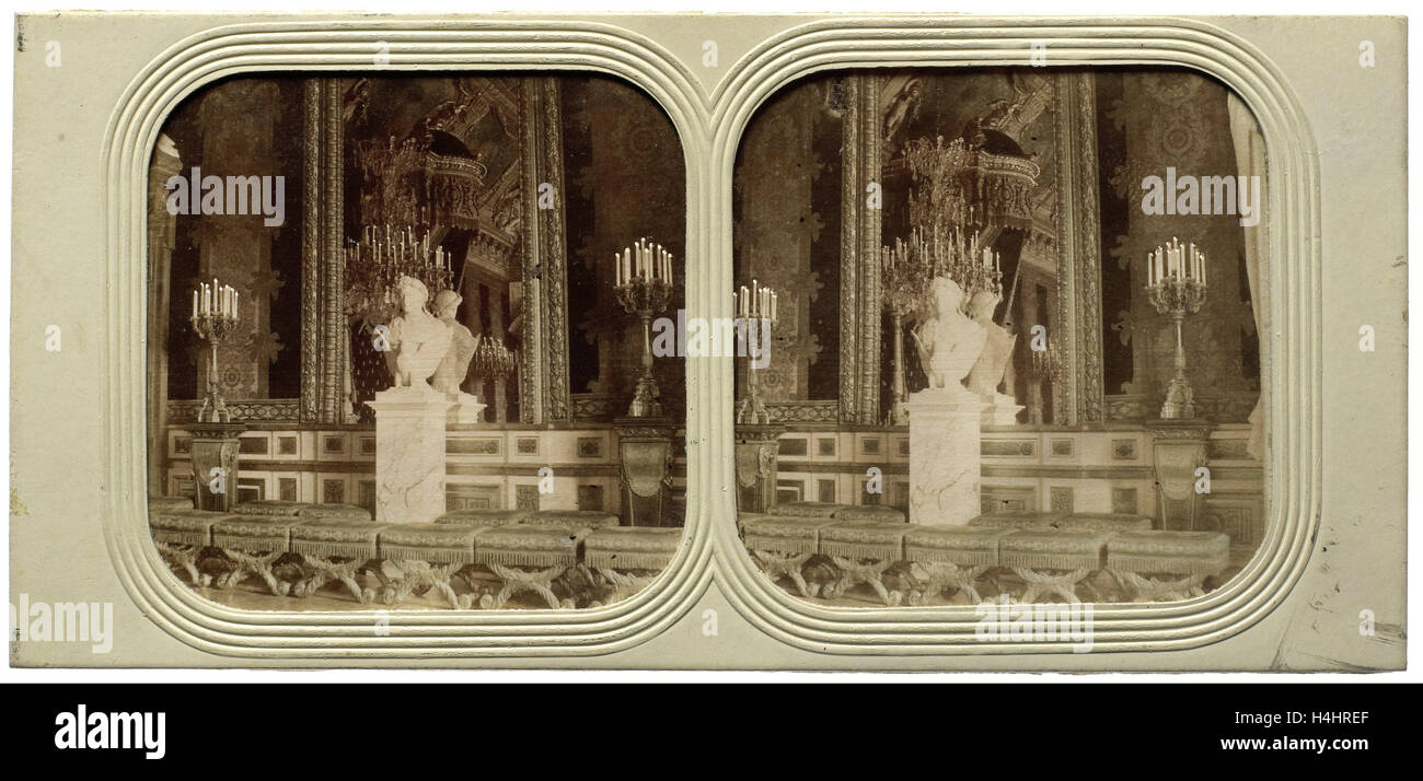 The throne room, Fontainebleau Palace, France ca. 1890-1900 Stock Photo -  Alamy