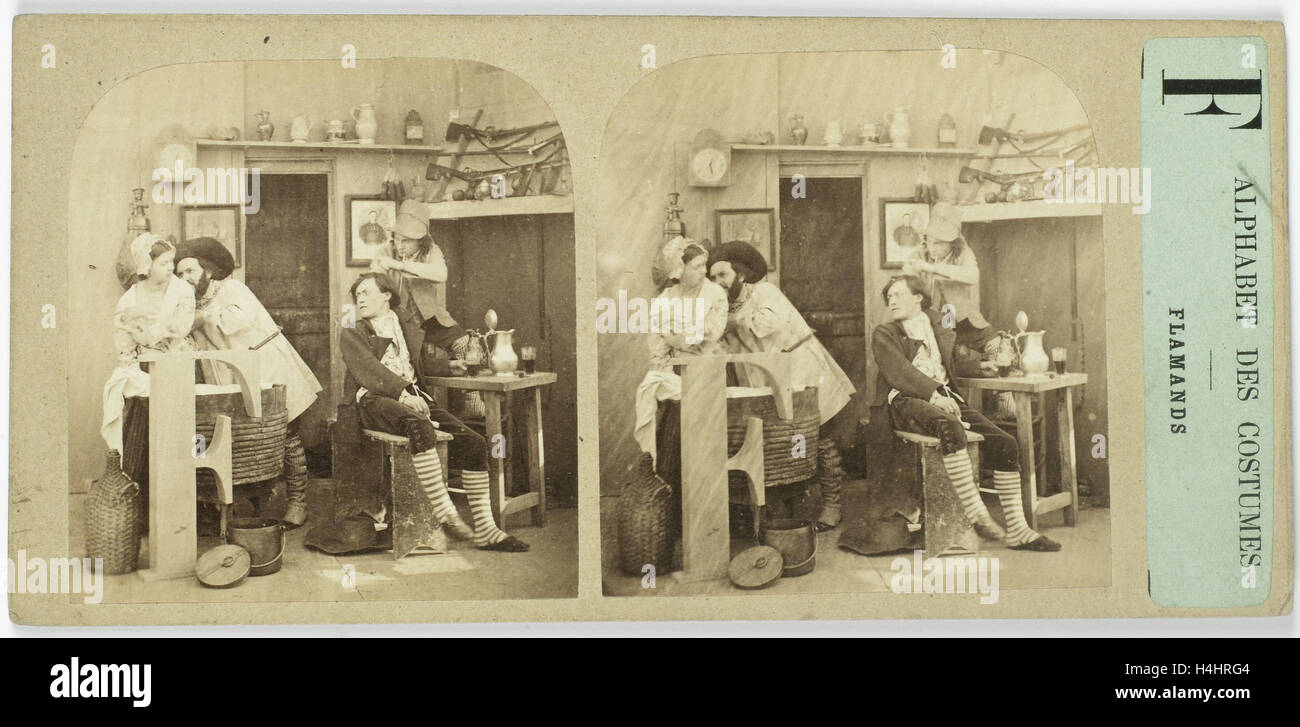 Flemish, Charles Paul Furne, Henri Tournier, 1859 Stock Photo Alamy