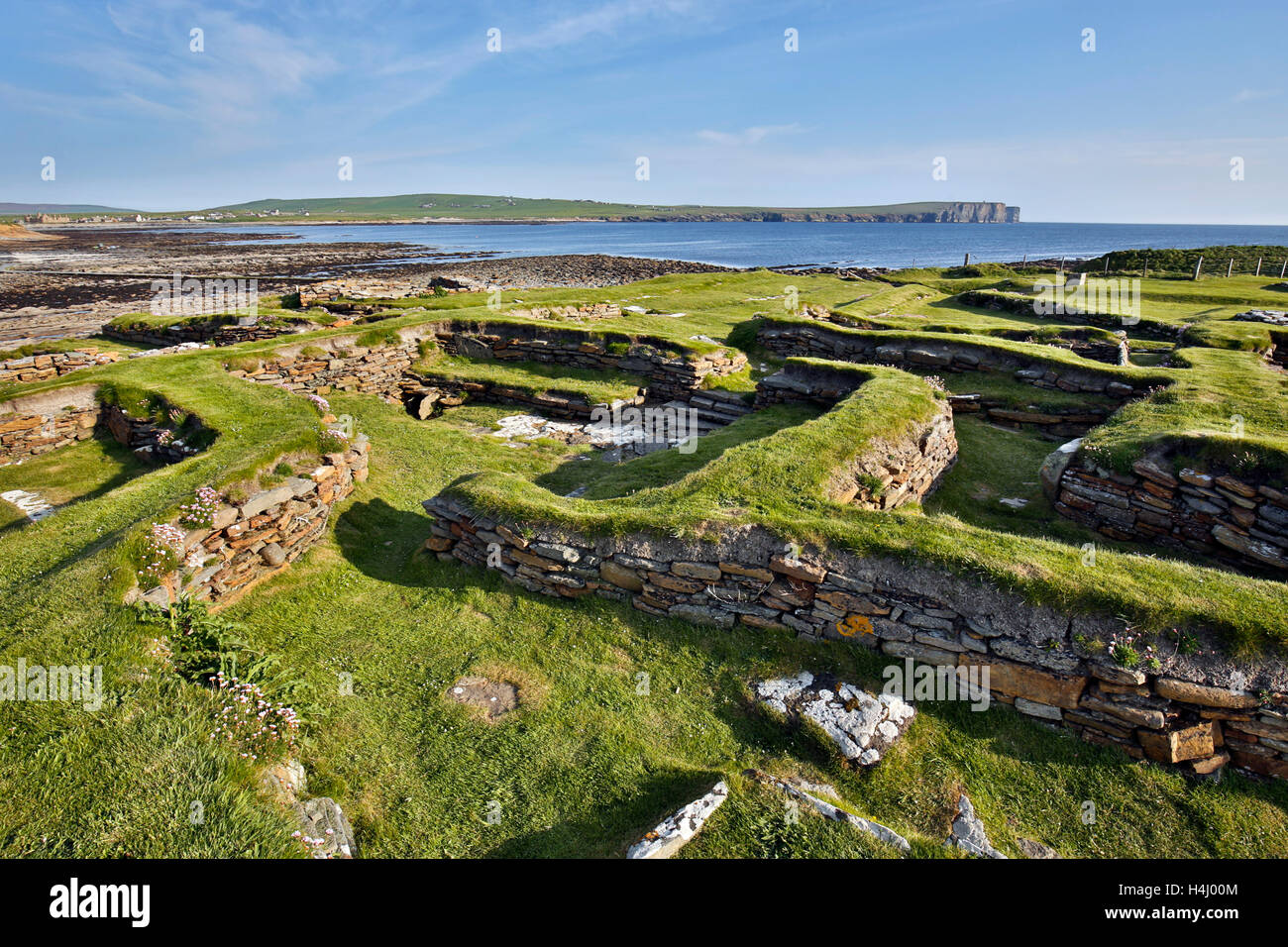 Brough Birsay; Orkney; Scotland; UK Stock Photo