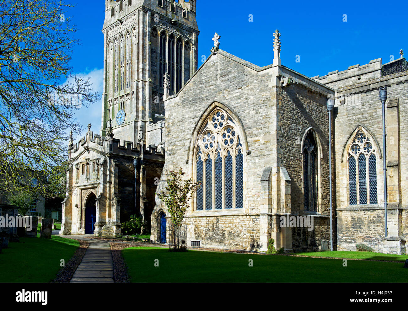 St Peter's Church, Oundle, Northamptonshire, England UK Stock Photo