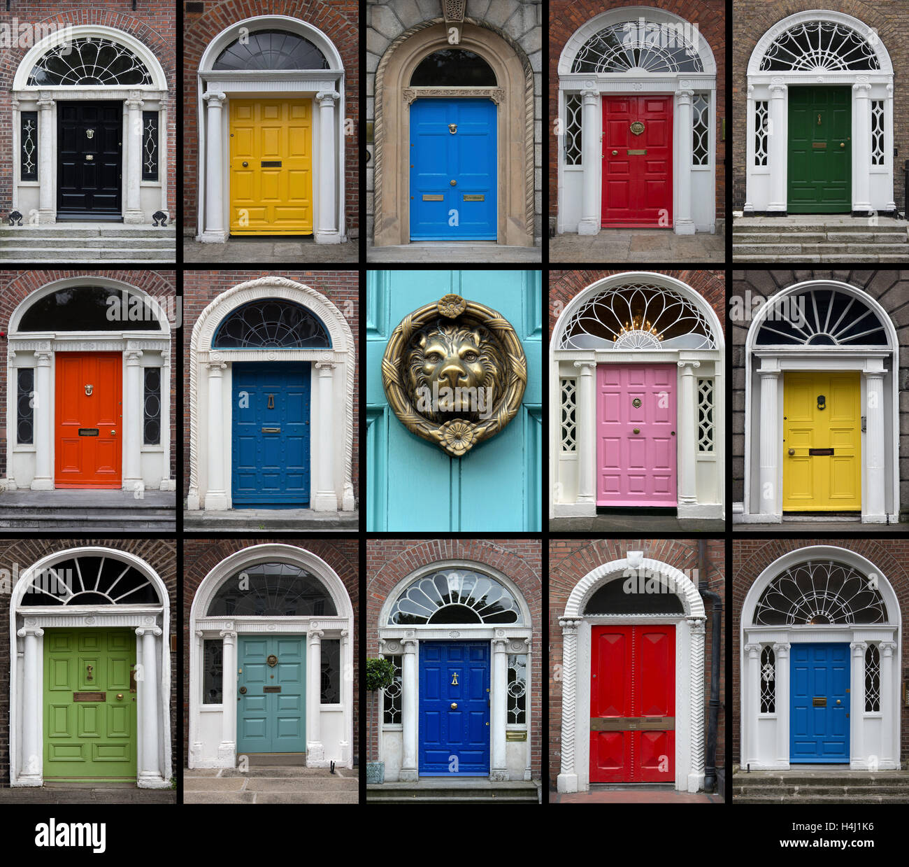 Dublin doors hires stock photography and images Alamy