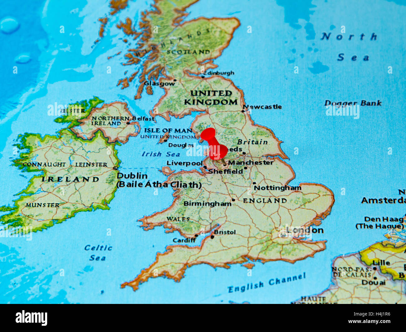 Manchester Uk Map