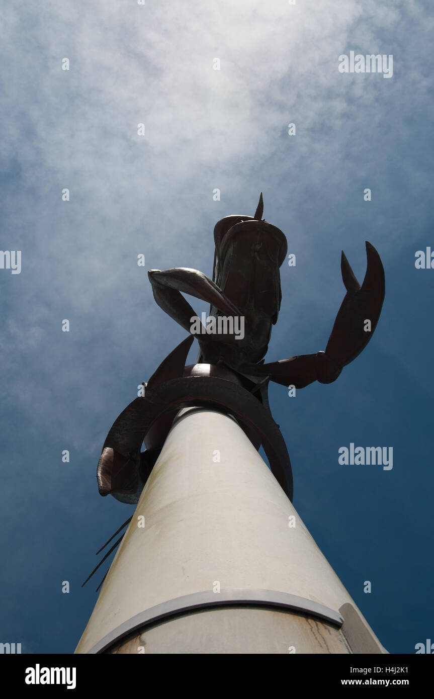 Plymouth barbican prawn sculpture hires stock photography and images