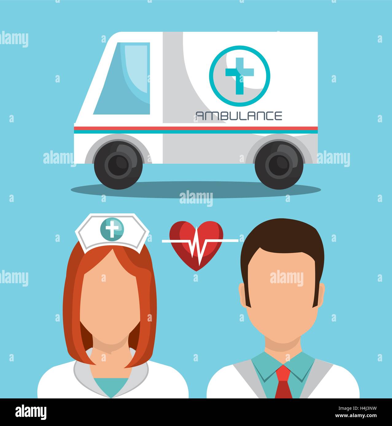 medical ambulance vehicle Stock Vector Image & Art - Alamy