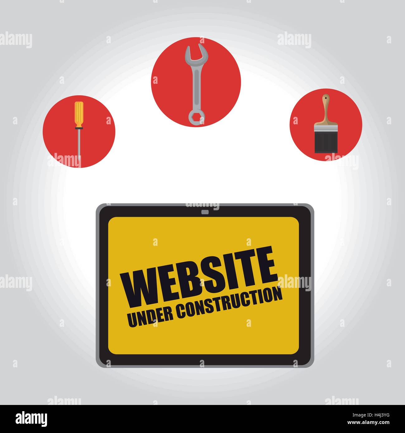 website under construction design Stock Vector Image & Art - Alamy