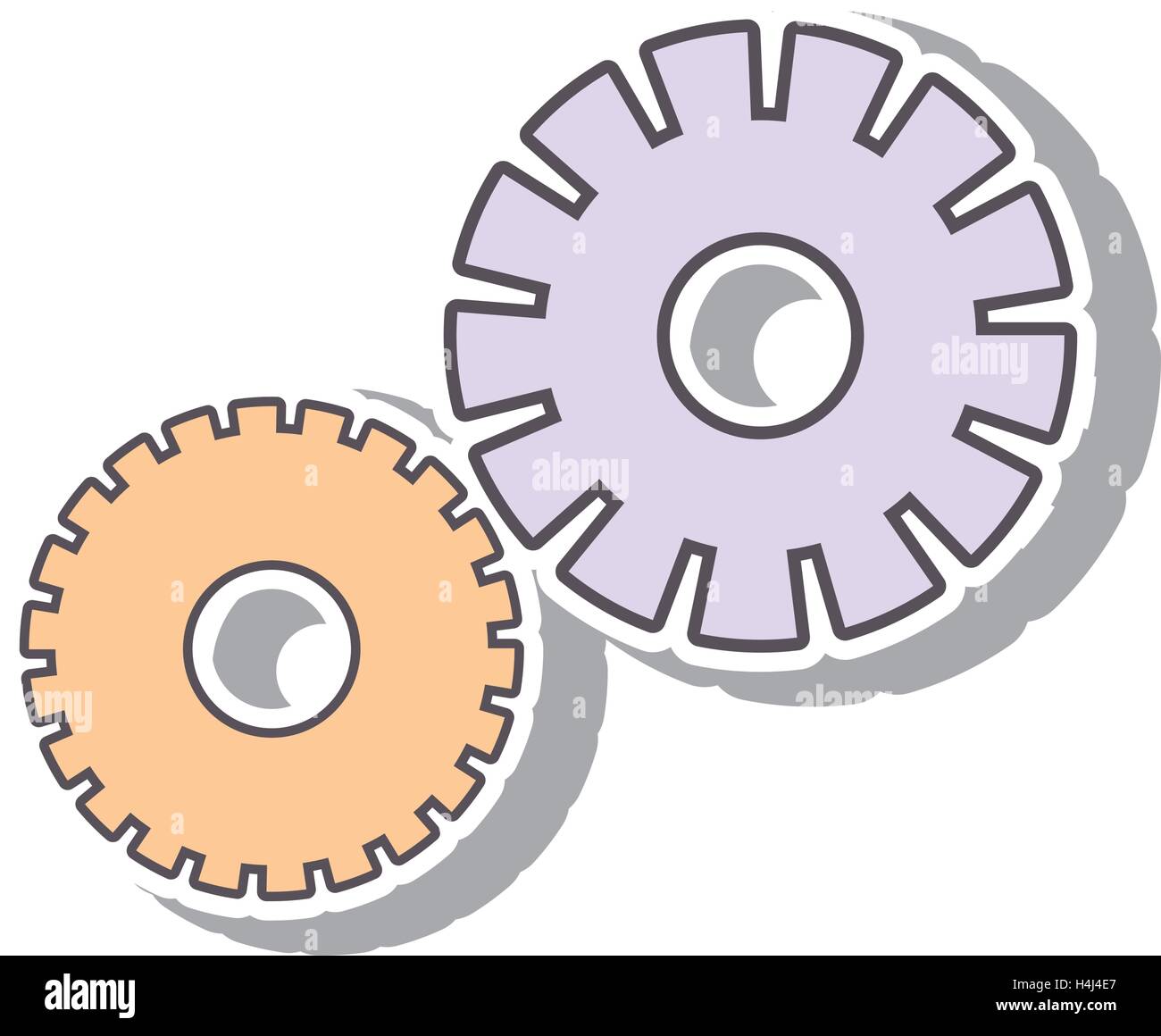 gears wheels design Stock Vector Image & Art Alamy