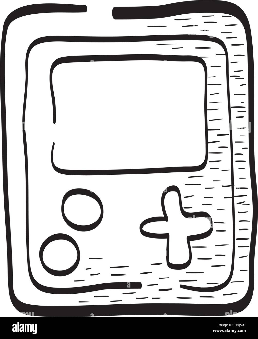 portable video game Stock Vector Image & Art - Alamy