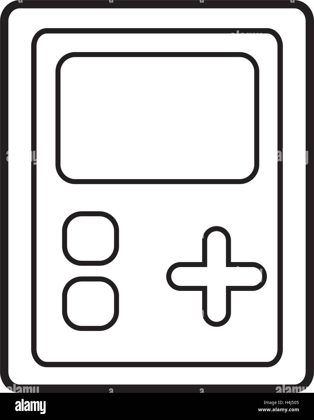 portable video game Stock Vector Image & Art - Alamy