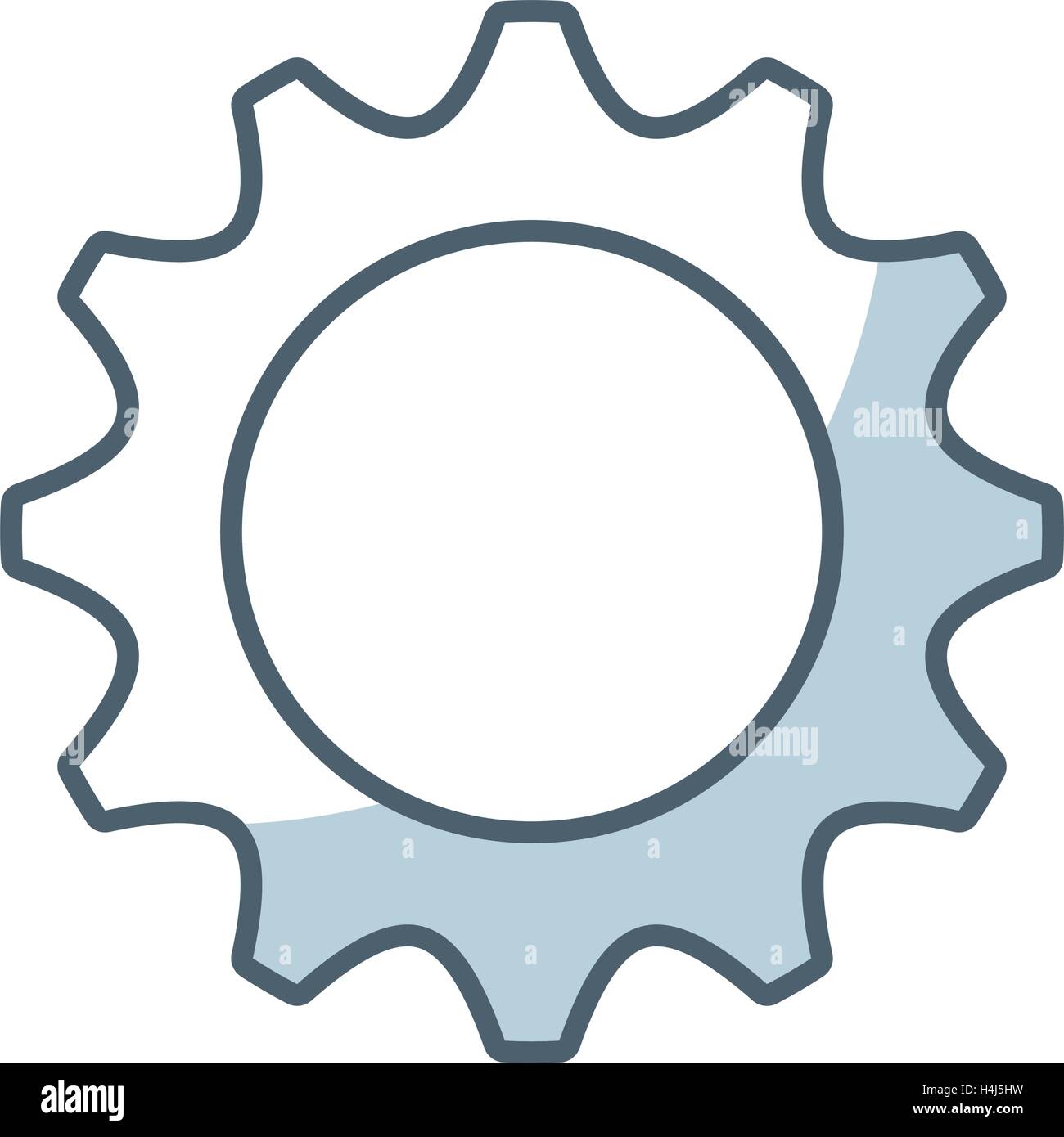 gears settings flat icon Stock Vector Image & Art Alamy