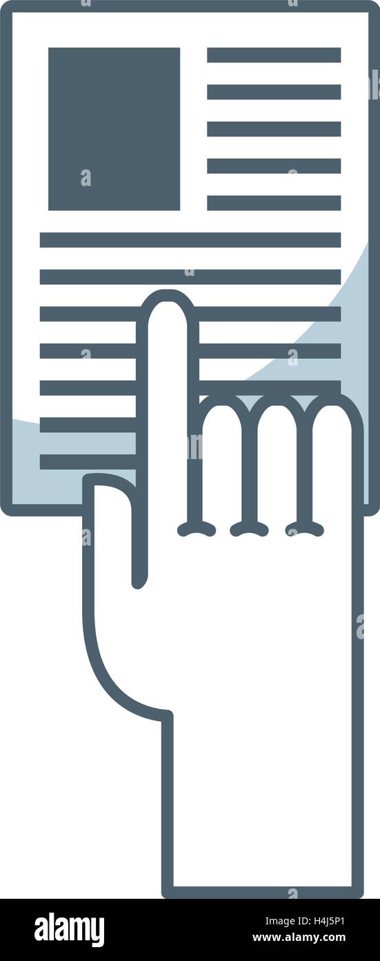 paper document flat line icon Stock Vector Image & Art - Alamy