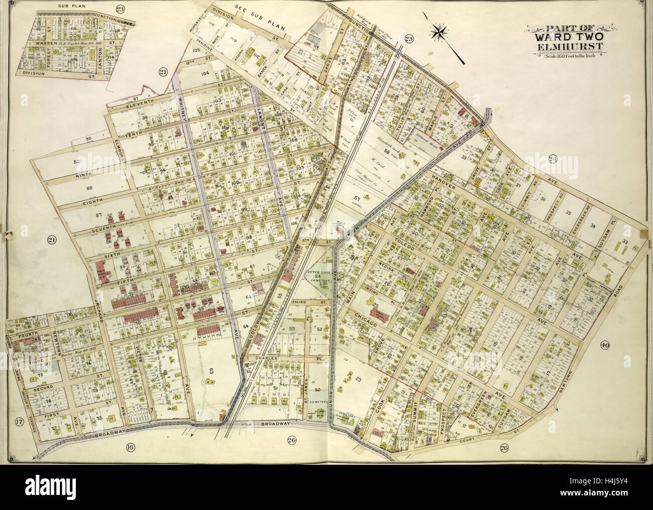 Map of canton new york hi-res stock photography and images - Alamy