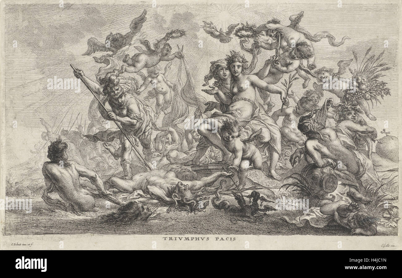 Allegory of Peace, Cornelis Schut (I), Cornelis Galle (I), Cornelis