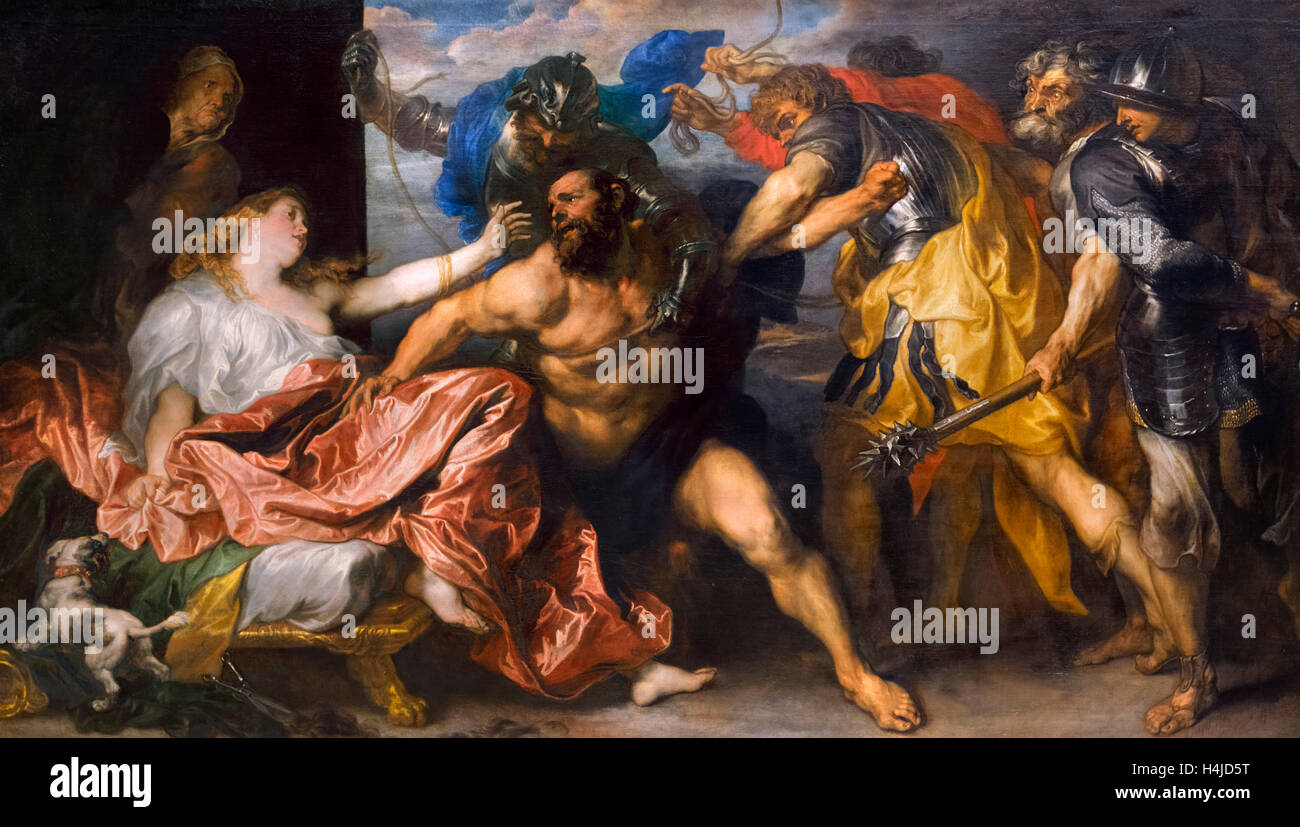 The Capture of Samson by Anthony Van Dyck (1599-1641), 1628/30 Stock Photo
