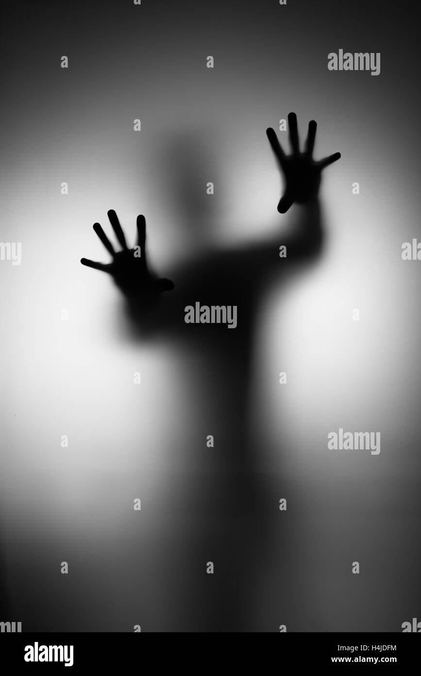Male ghost silhouette hi-res stock photography and images - Alamy