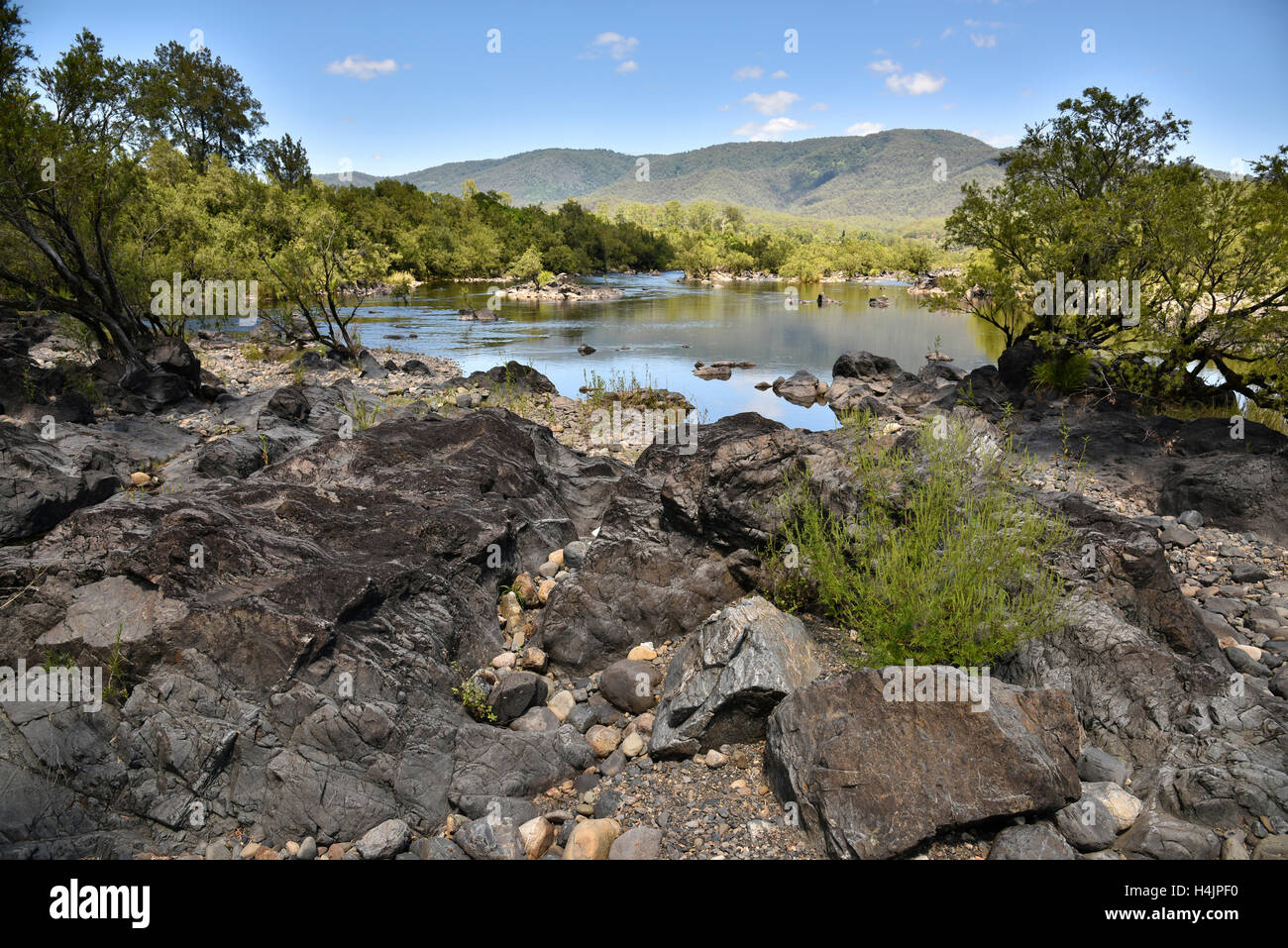 the Mann River in the Clarence valley region of new south wales