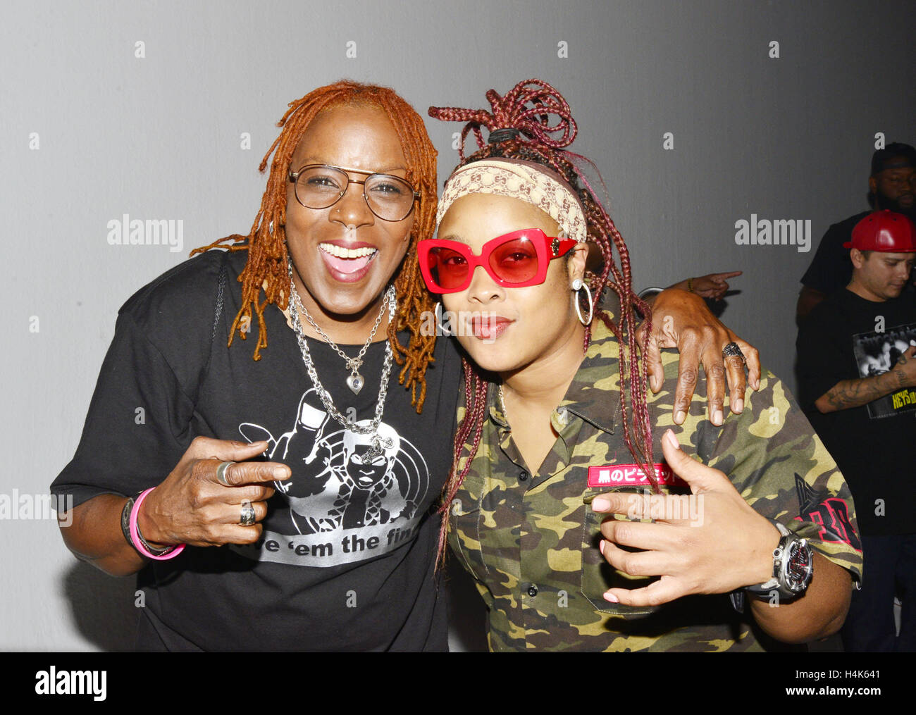 Los Angeles, Ca, USA. 16th Oct, 2016. Rapper Da Brat attends the 'Queen of The Ring' Rap Battle at Ben Kitay Studios in Los Angeles, California on October 16, 2016. Credit:  Koi Sojer/Snap'n U Photos/Media Punch/Alamy Live News Stock Photo