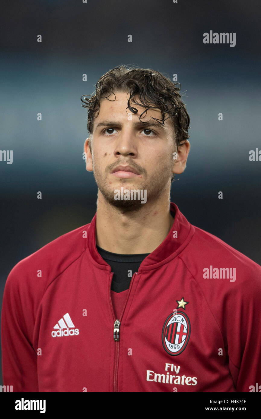 Verona, Italy. 16th Oct, 2016. Manuel Locatelli (Milan ...
