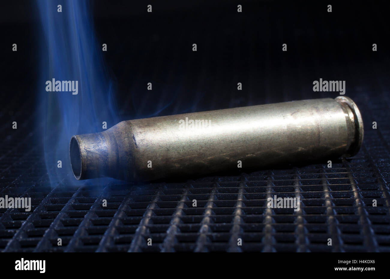Empty Bullet Shell Casings, on a Black Background, Smoke Stock Photo -  Image of flight, background: 103425280