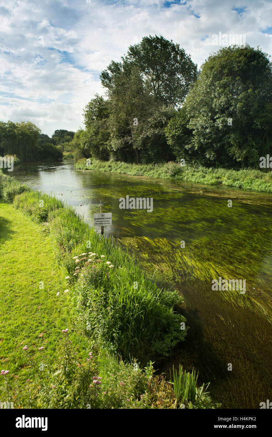 England, Berkshire, Hungerford, Eddington, River fishery