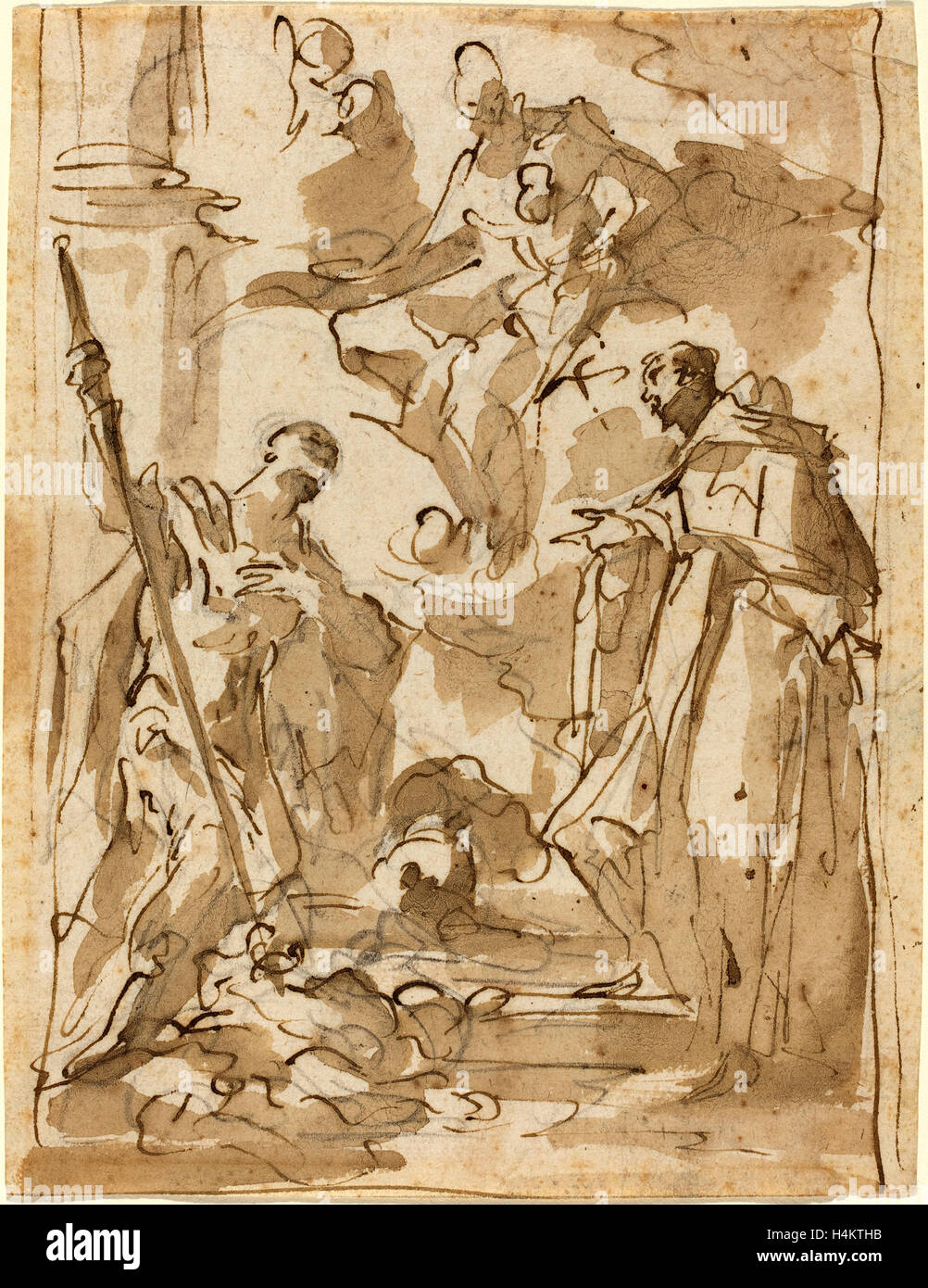 Giovanni Antonio Pellegrini, Italian (16751741), The Madonna and Child