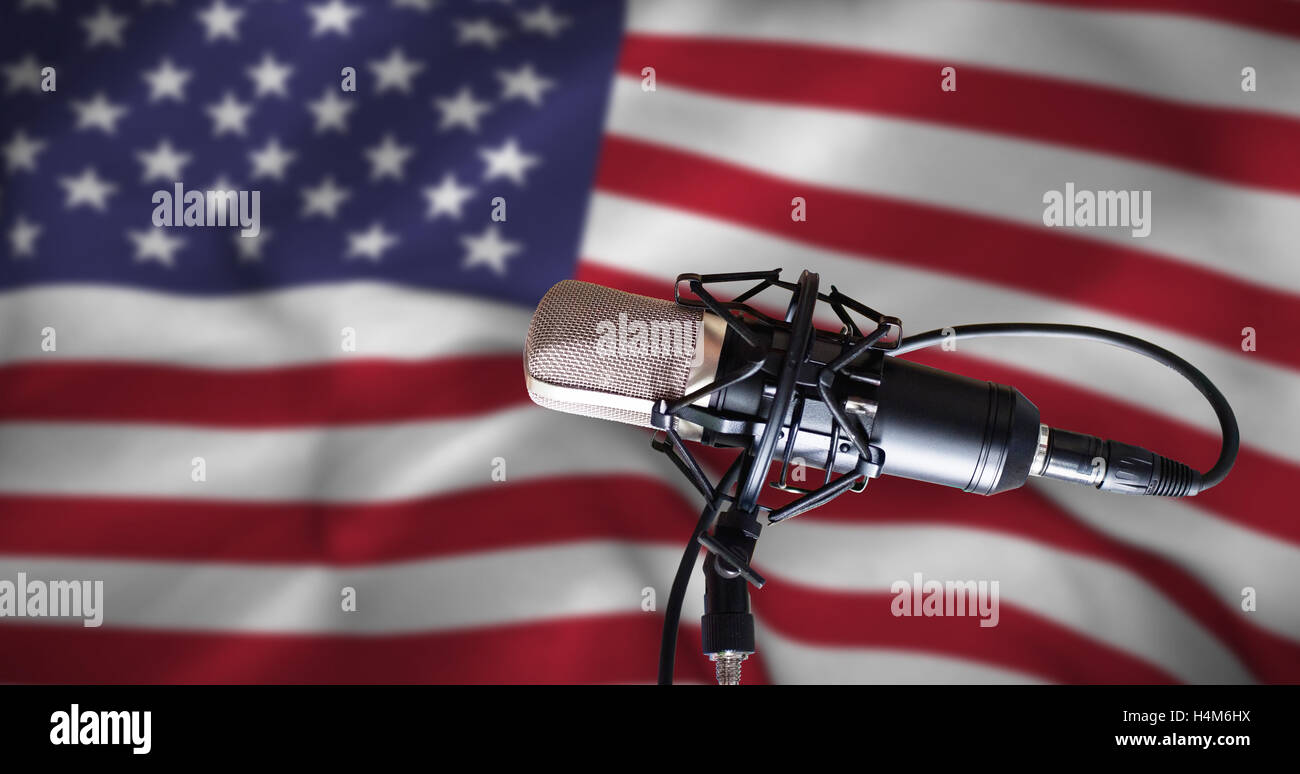 microphone-on-stand-blue-hi-res-stock-photography-and-images-alamy