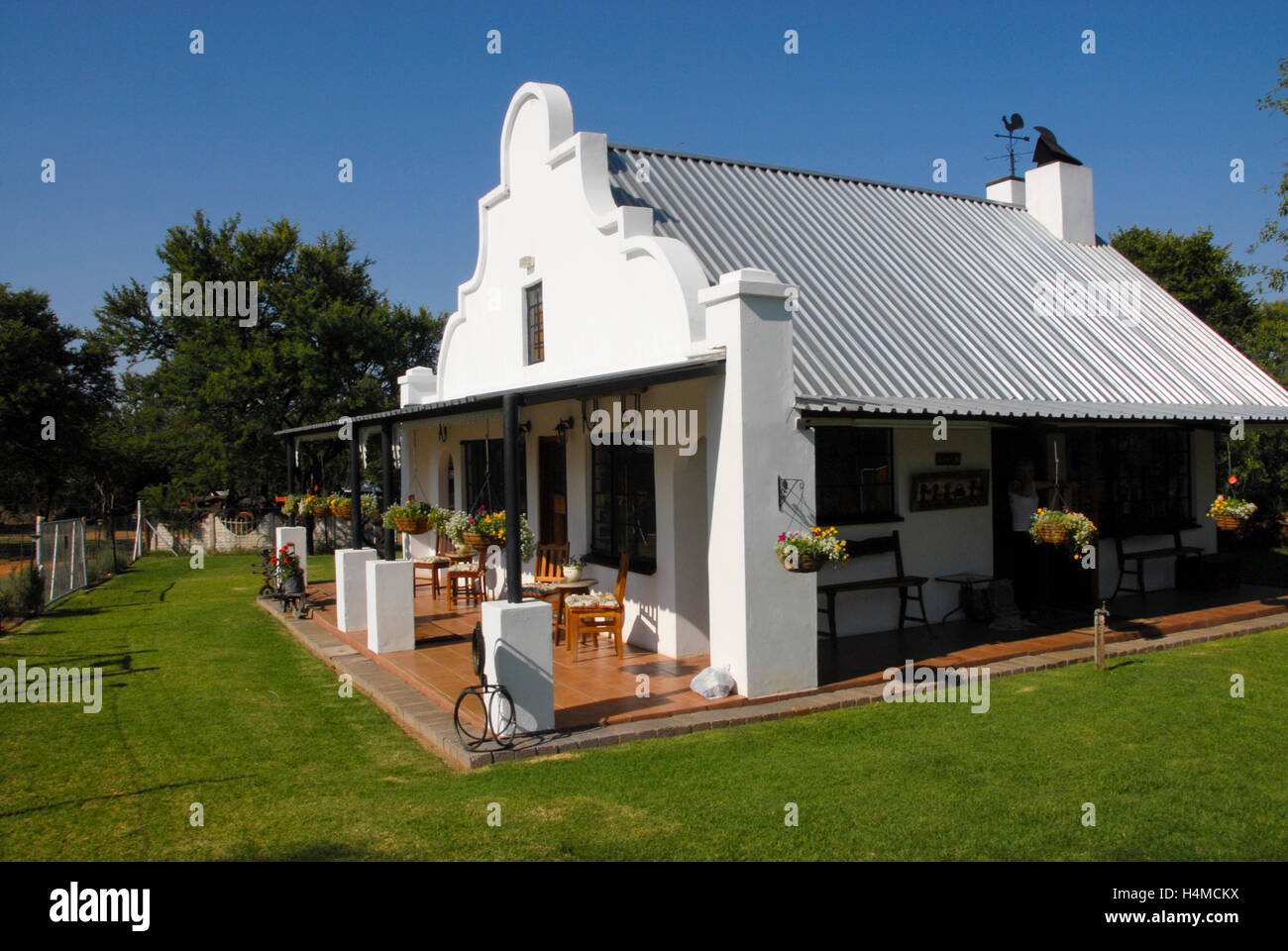 Traditional Cape Dutch house, Parys, South Africa Stock Photo