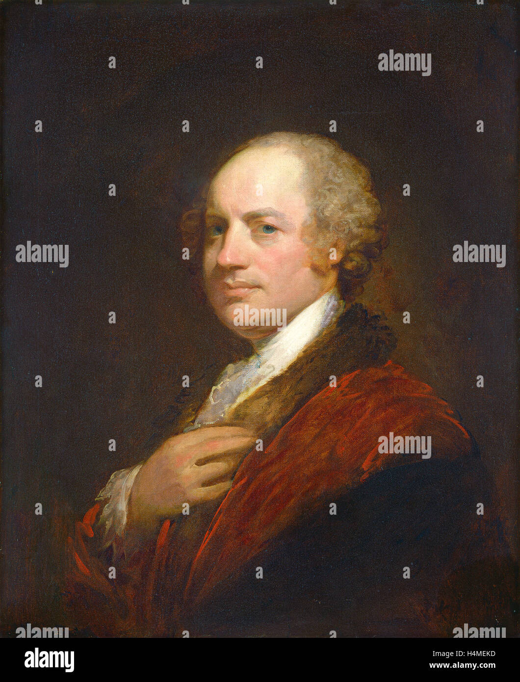 Gilbert Stuart, Counsellor John Dunn, American, 1755 - 1828, c. 1798, oil on canvas Stock Photo