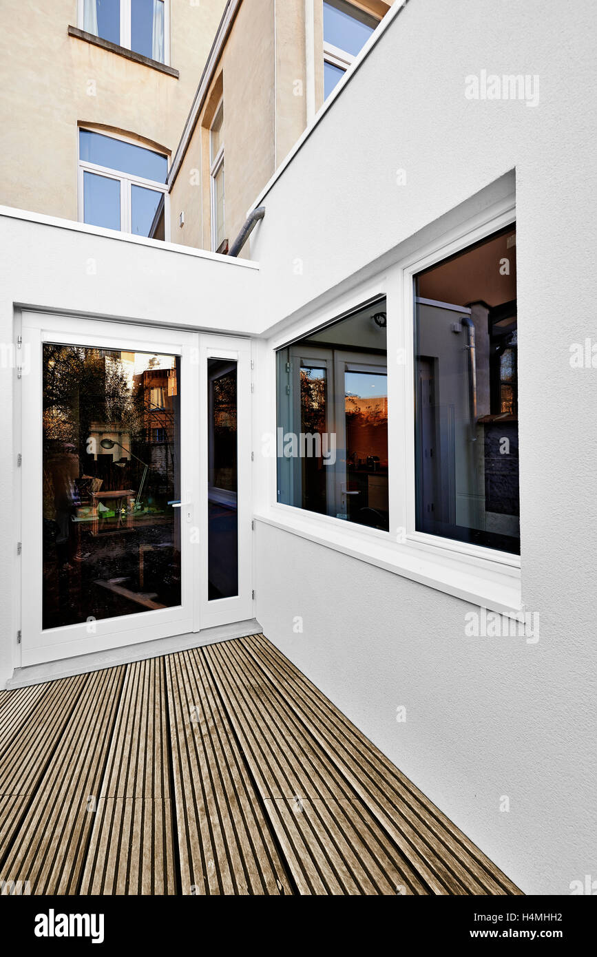 Renovation of a extension in home Stock Photo