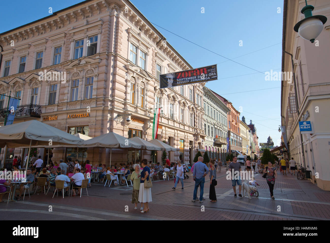 Centrum To Feketas Street Szeged