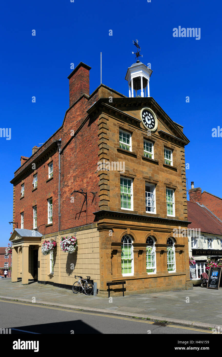 Moot Hall, Daventry town; Northamptonshire county; England; UK Stock Photo