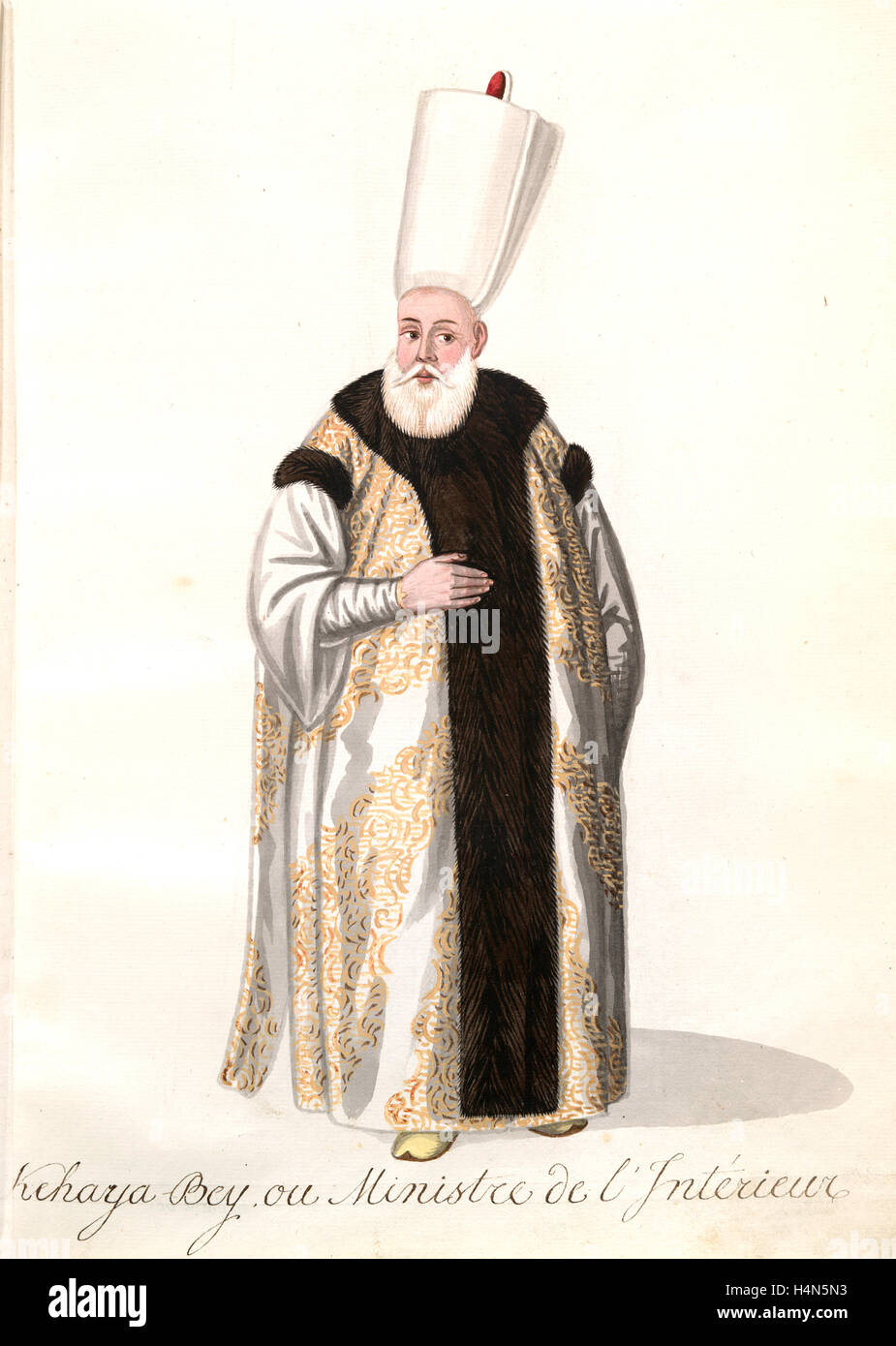 1863 France deux lettres du Ministre de l’Intérieur Duc de Persigny