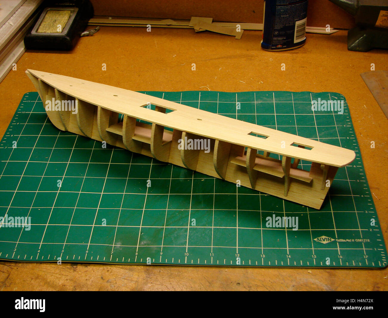 Wooden model boat hi-res stock photography and images - Alamy