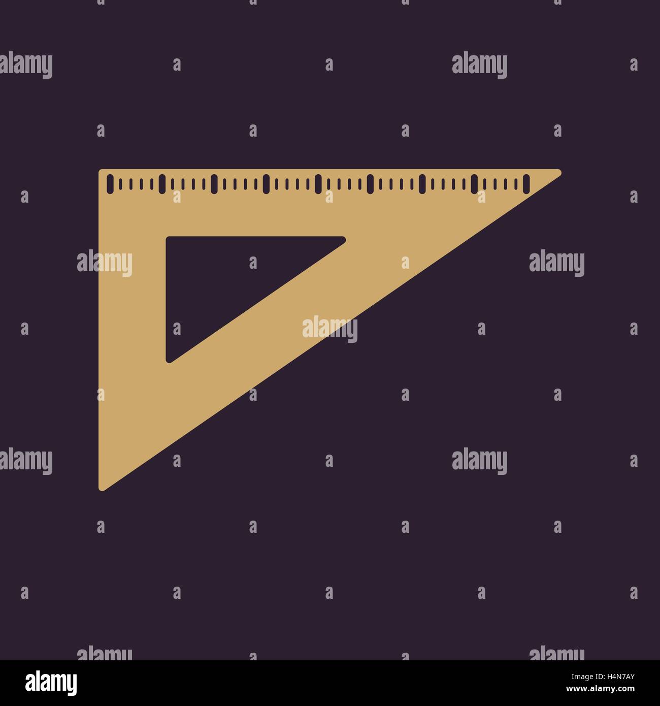 The triangle icon Stock Vector Image & Art - Alamy