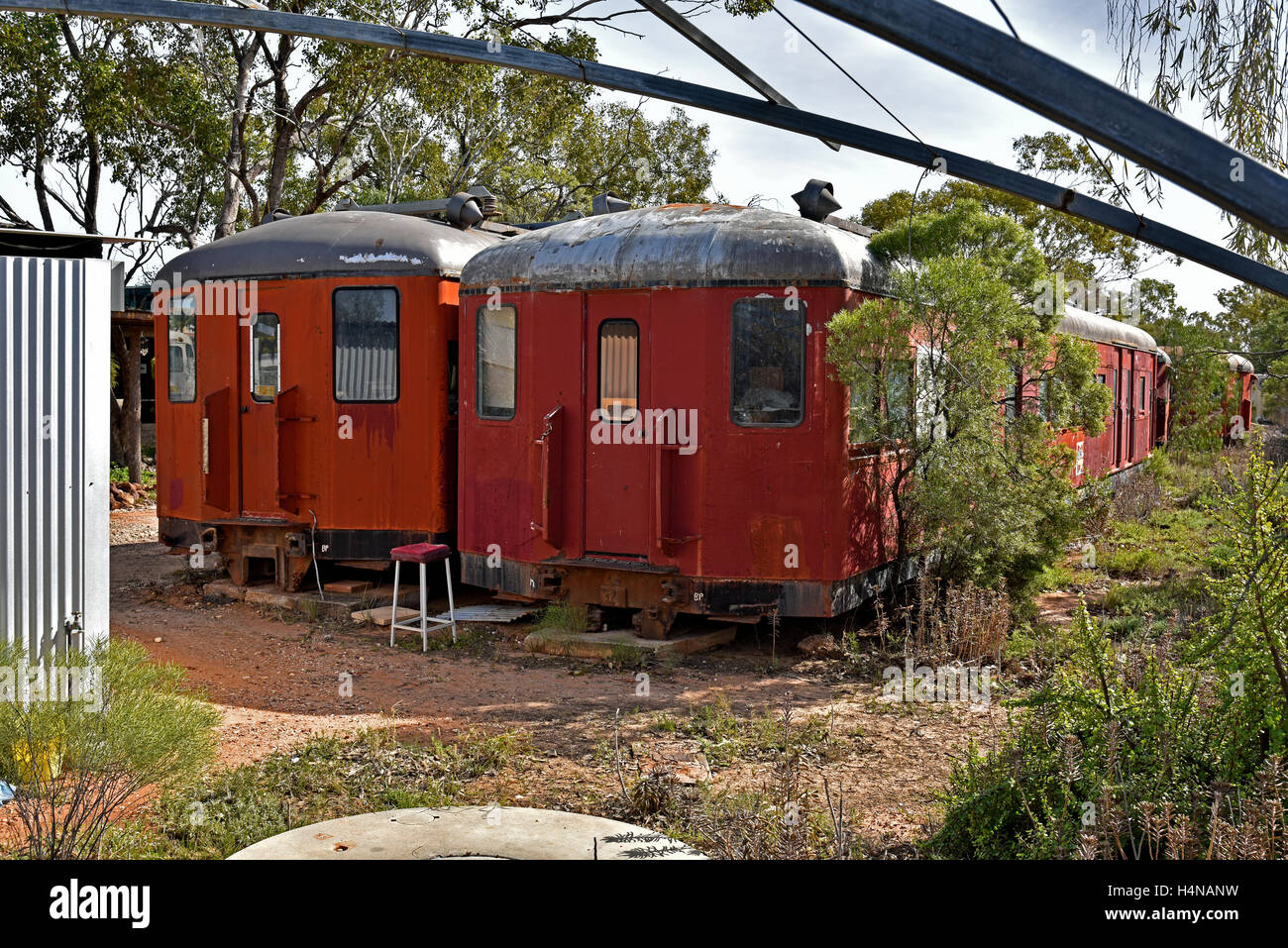 Red rattler train hi-res stock photography and images - Alamy