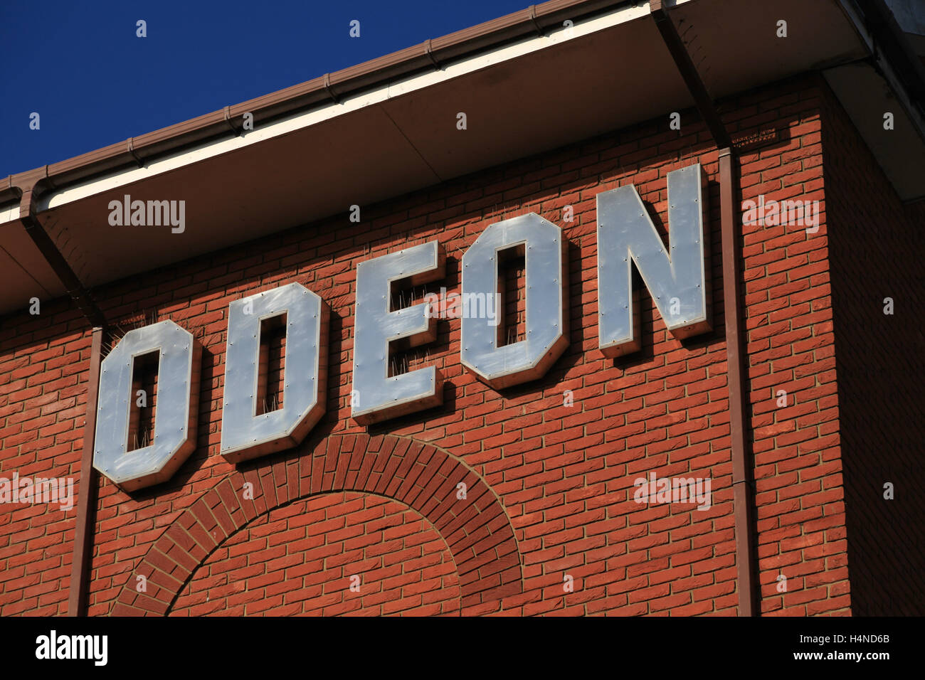 Odeon cinema sign, Chelmsford, Essex Stock Photo