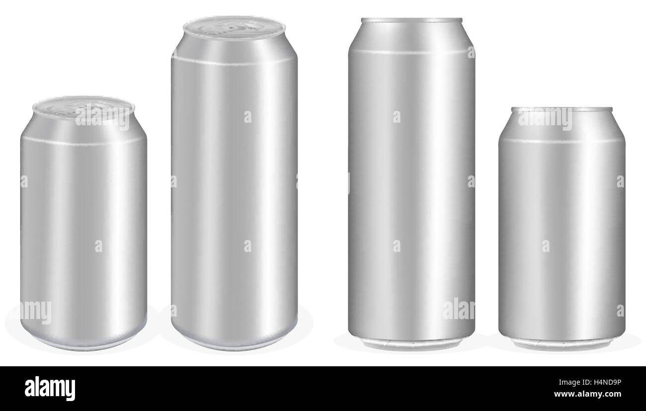 aluminium soft drink cans vector Stock Vector Image & Art Alamy
