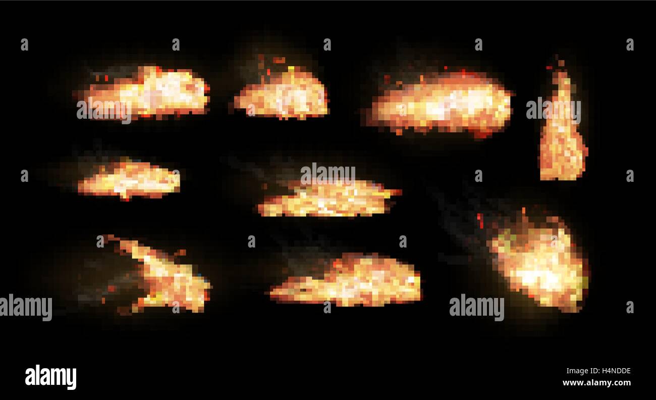 Backdraft Fire Vector fire vector on a black background Stock Vector Image & Art - Alamy