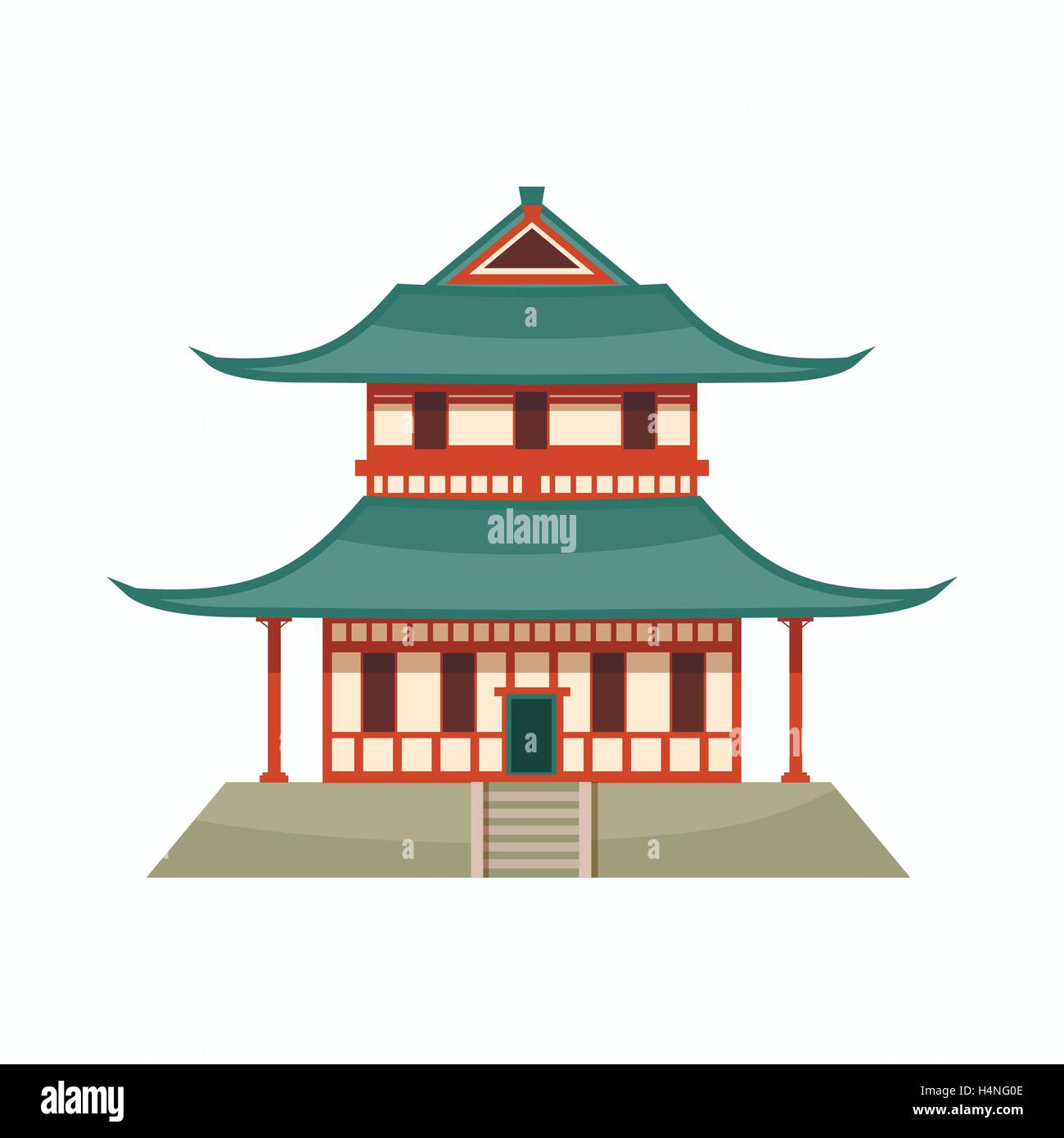 Pagoda icon, cartoon style Stock Vector Image & Art - Alamy Pagoda icon, cartoon style Stock Vector Image & Art - Alamy