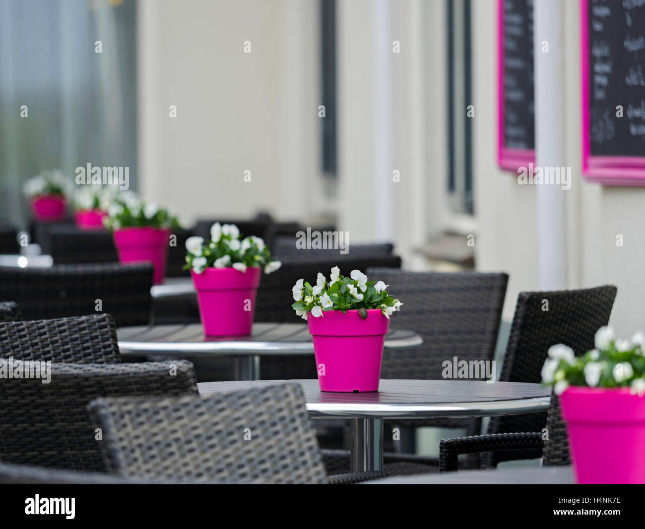 Outdoor restaurant, Netherlands Stock Photo Alamy