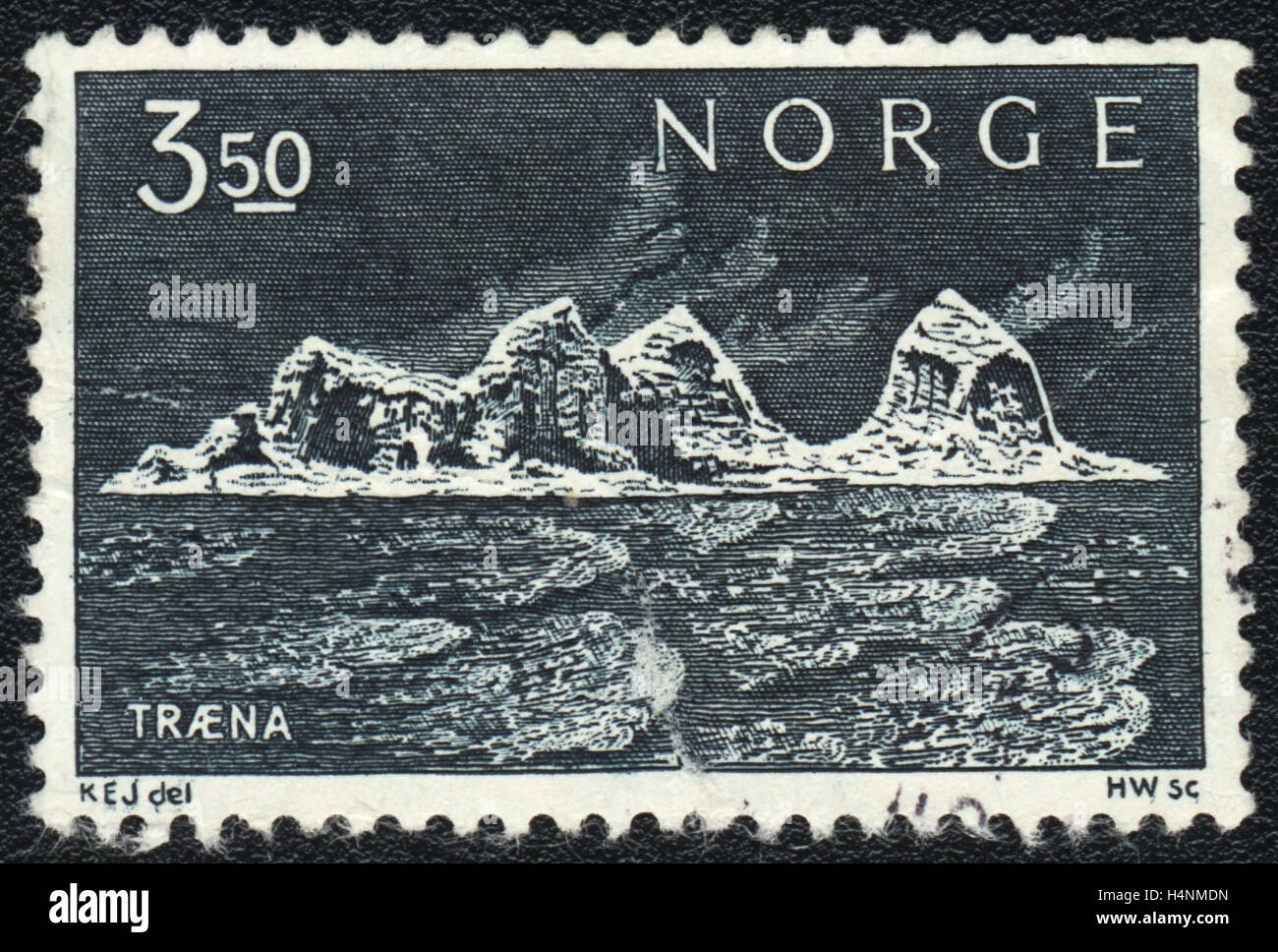 Norway stamp post mark hires stock photography and images Alamy