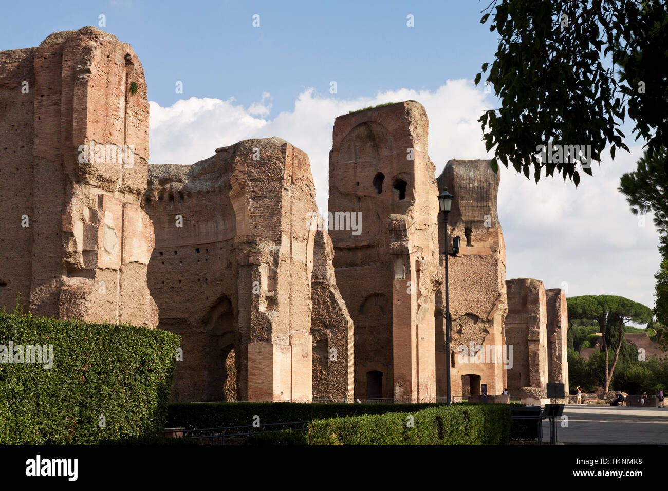 The Baths of Caracalla Rome,Italy Stock Photo - Alamy