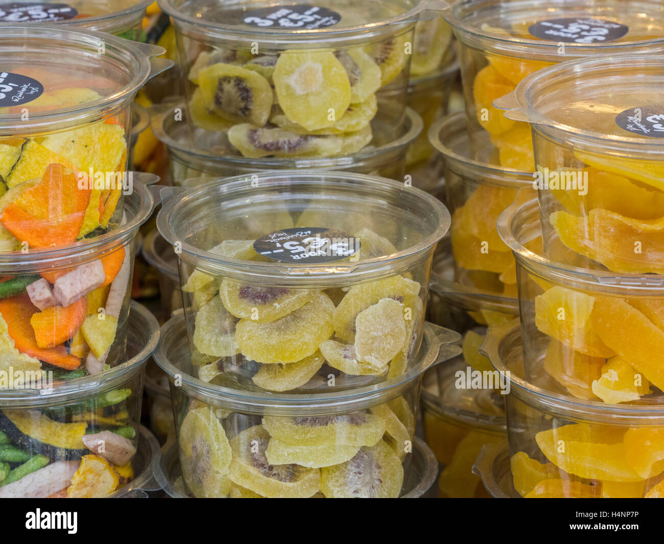 Pre packaged food products, Netherlands Stock Photo Alamy