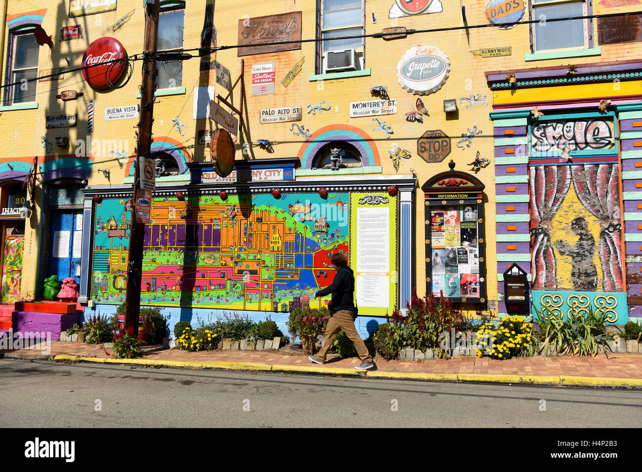 USA Pittsburgh PA Pennsylvania Randyland Randy Land a whimsical art