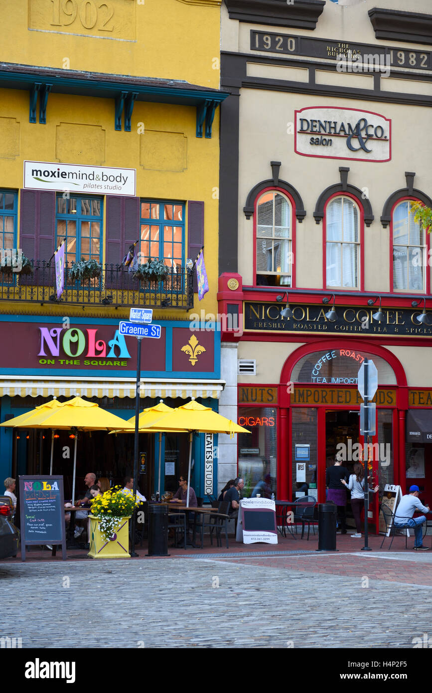 Market square pittsburgh hires stock photography and images Alamy