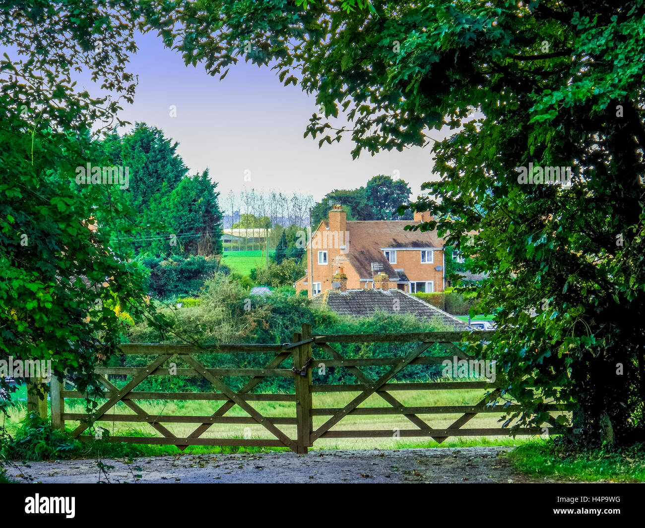 generic english farmland Stock Photo Alamy