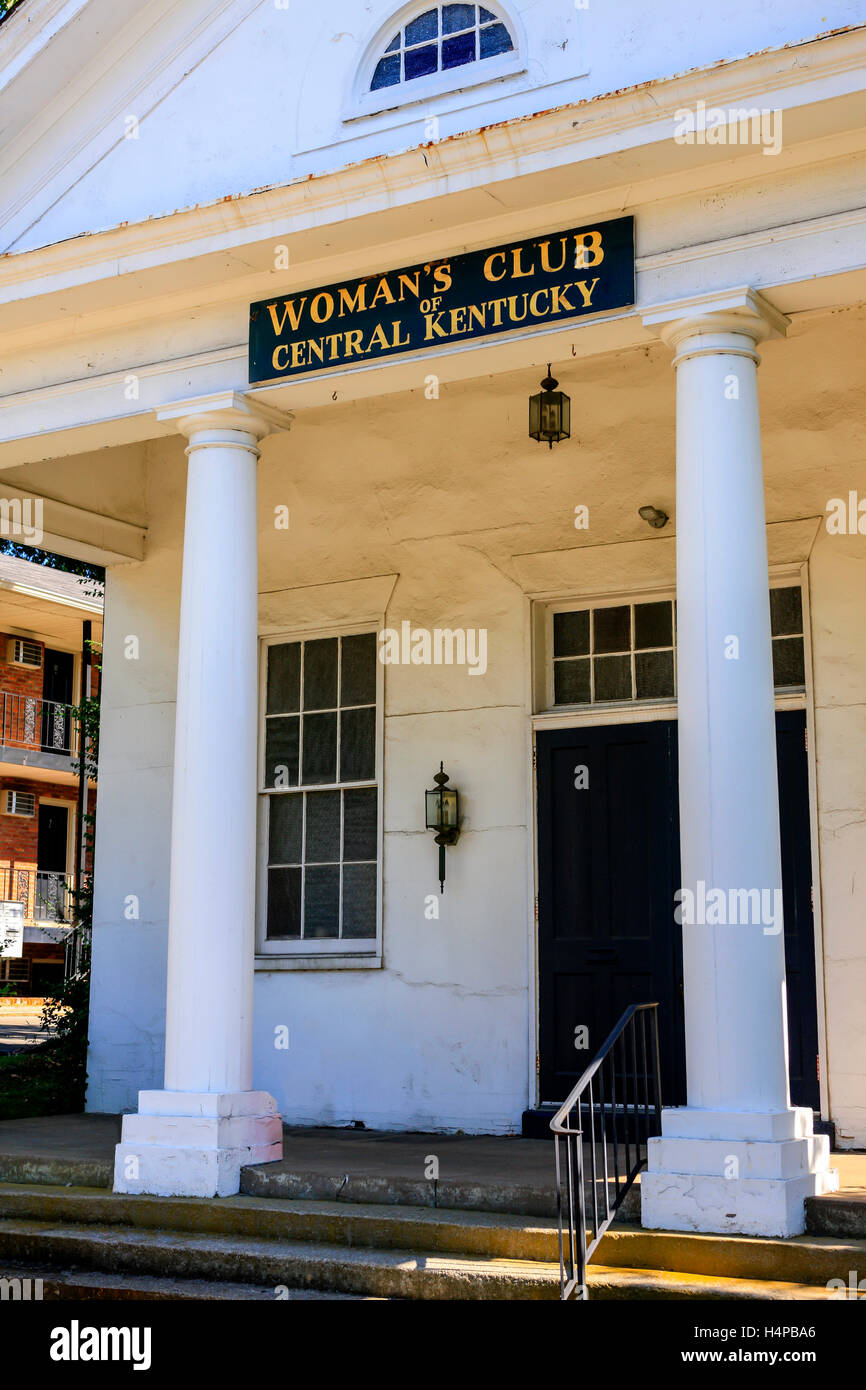 The Tates Creek Presbyterian Church, now the Woman's Club of Central