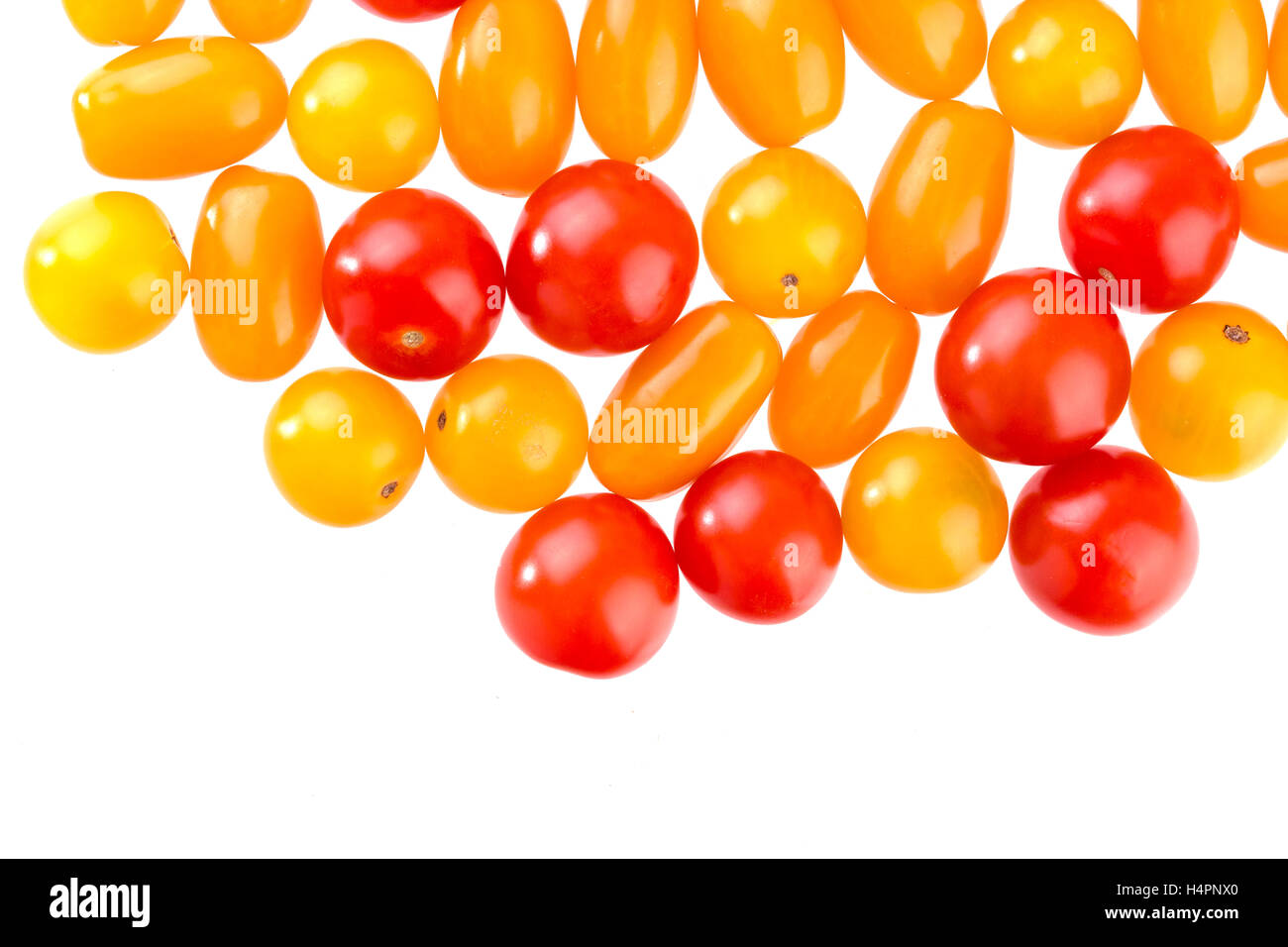 Cherry tomato isolated on white background Stock Photo