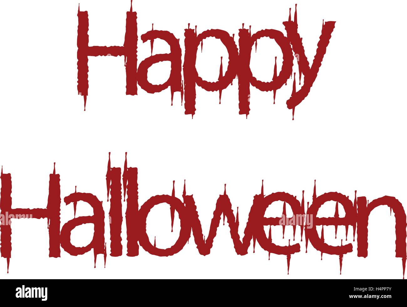 Happy Halloween Sign Stock Vector Image Art Alamy