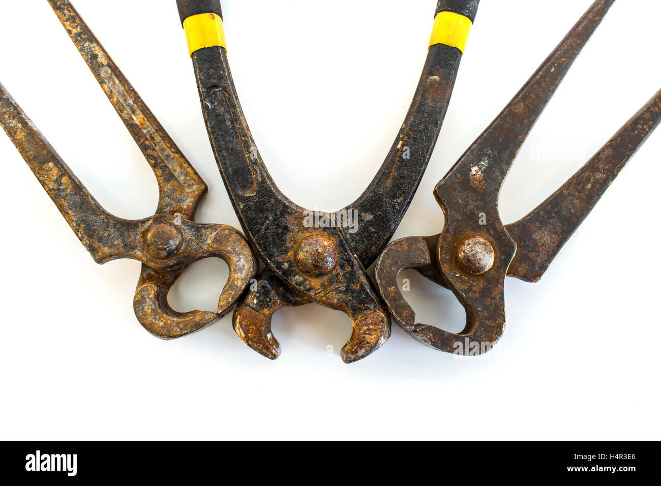 Rusty metal object in Cut Out Stock Images Pictures Alamy